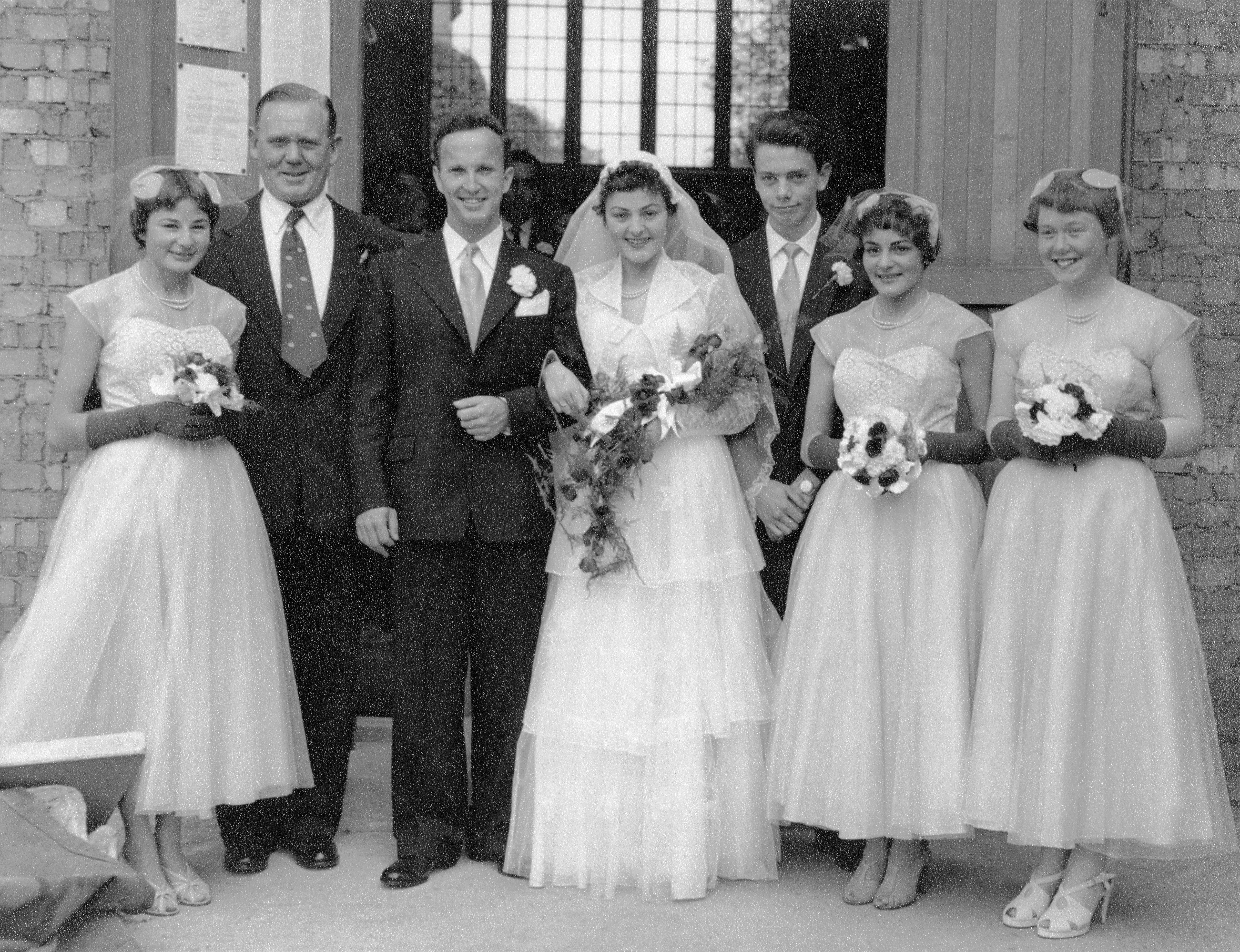 Mum & Dad wedding portrait #9